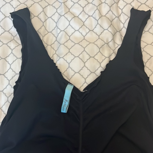 Stretch Black Top by Guess Marciano. - Picture 2 of 5
